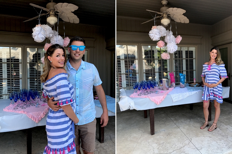 gender reveal dresses