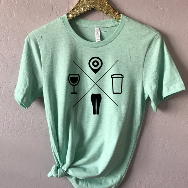 Mom shirts with mom icons