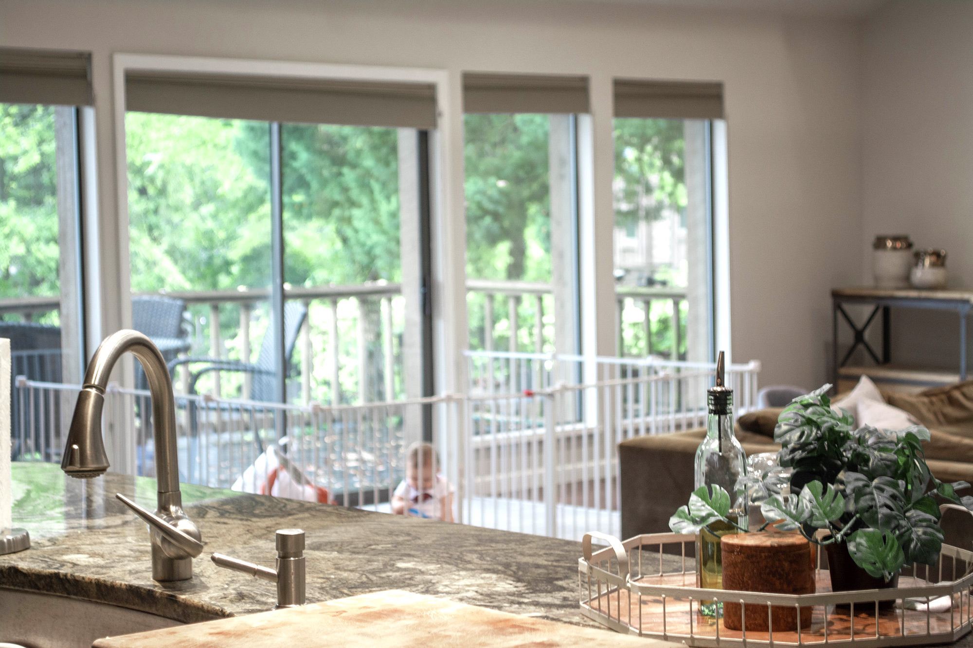 living room baby gate