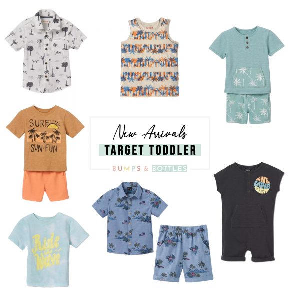 Top Picks from Target's Toddler Boy's Summer Clothes - Bumps and Bottles
