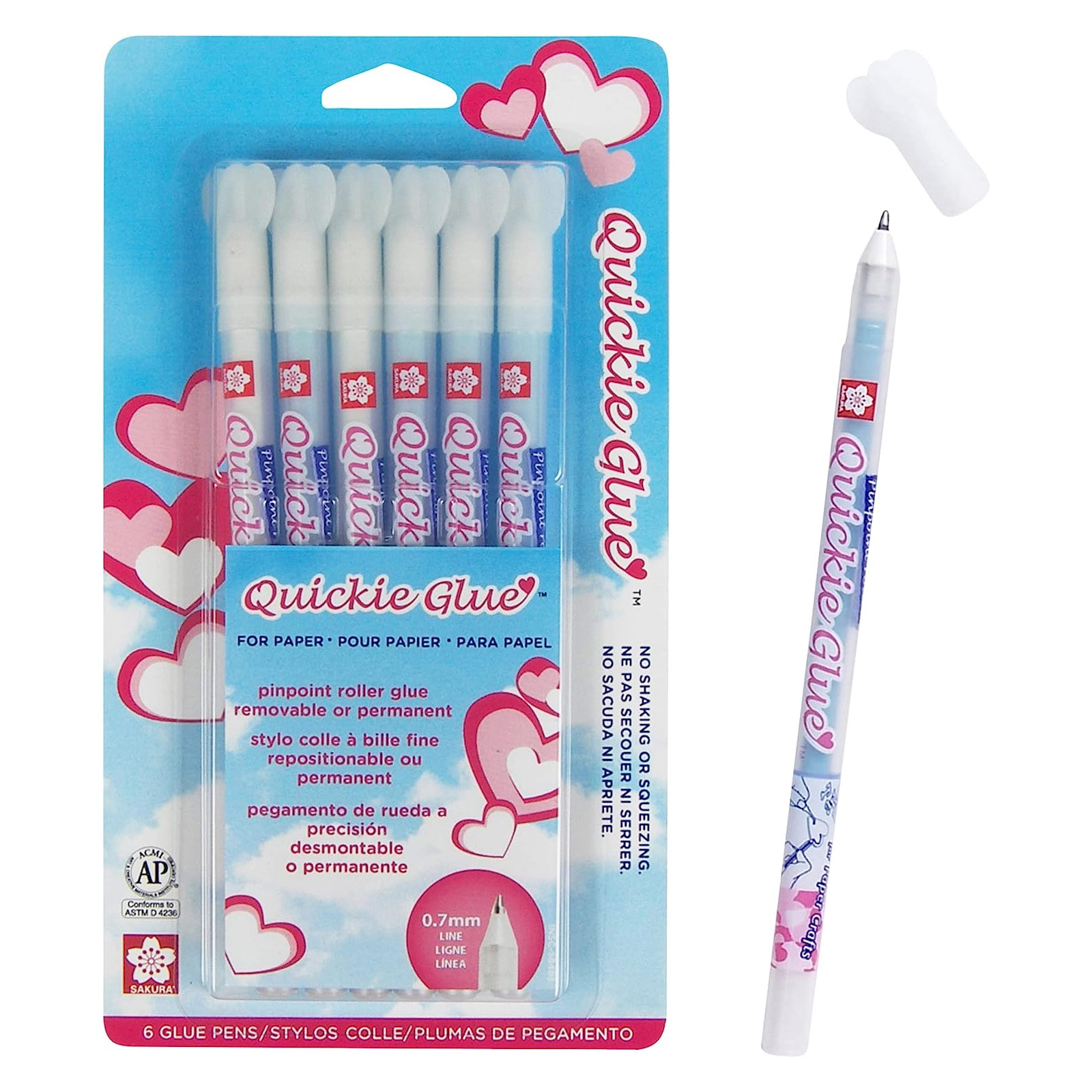 Quickie Glue Pens Bumps and Bottles